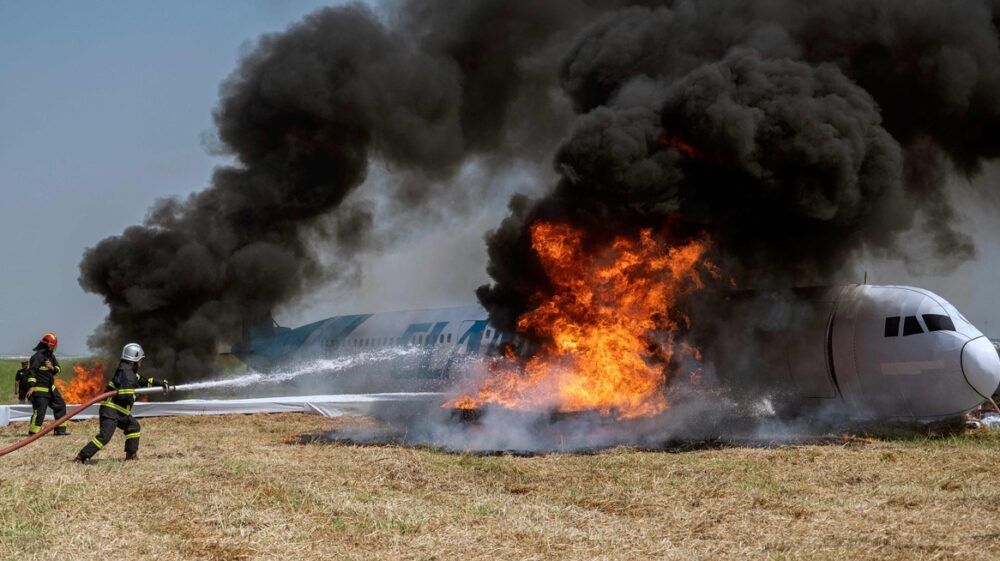 تحطم طائرة عسكرية روسية وعلى متنها 65 أسير حرب أوكرانيا