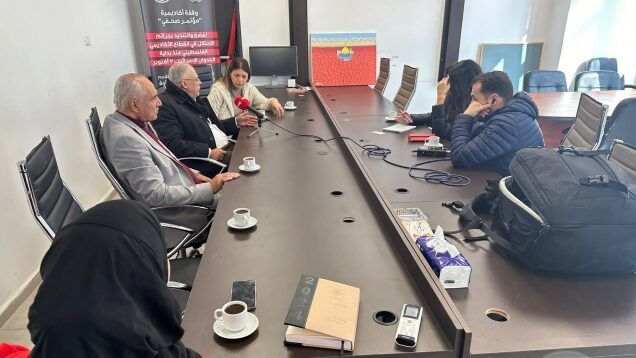 "الأكاديمية الدولية لمناهضة الاحتلال" تطلع وفداً إعلامياً إسبانيا على انتهاكات الاحتلال بحق شعبنا