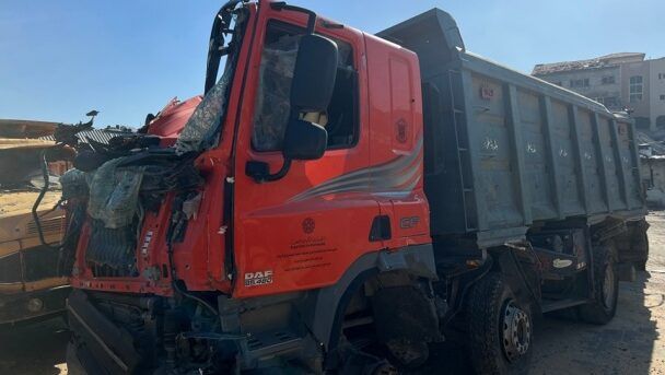  الاحتلال دمر 90 آلية لبلدية غزة خلال العدوان