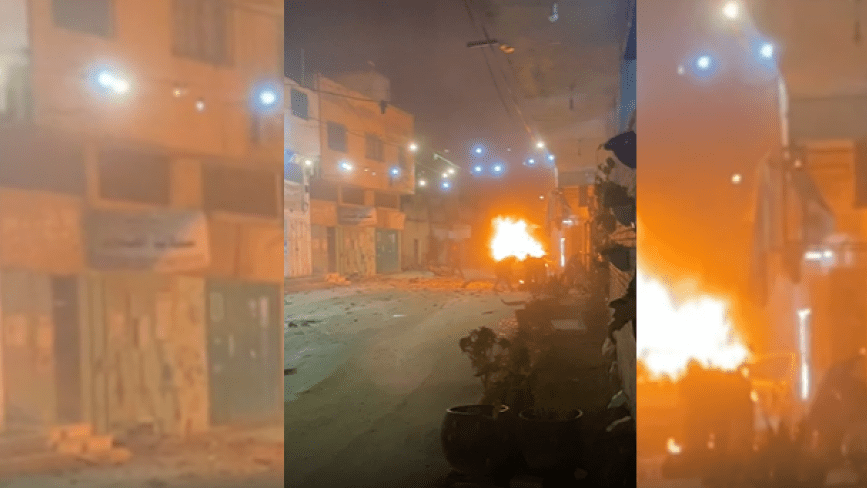 وزارة الصحة: شهيد و ٤ إصابات بينها إصابة حرجة جراء قصف مركبة في جنين