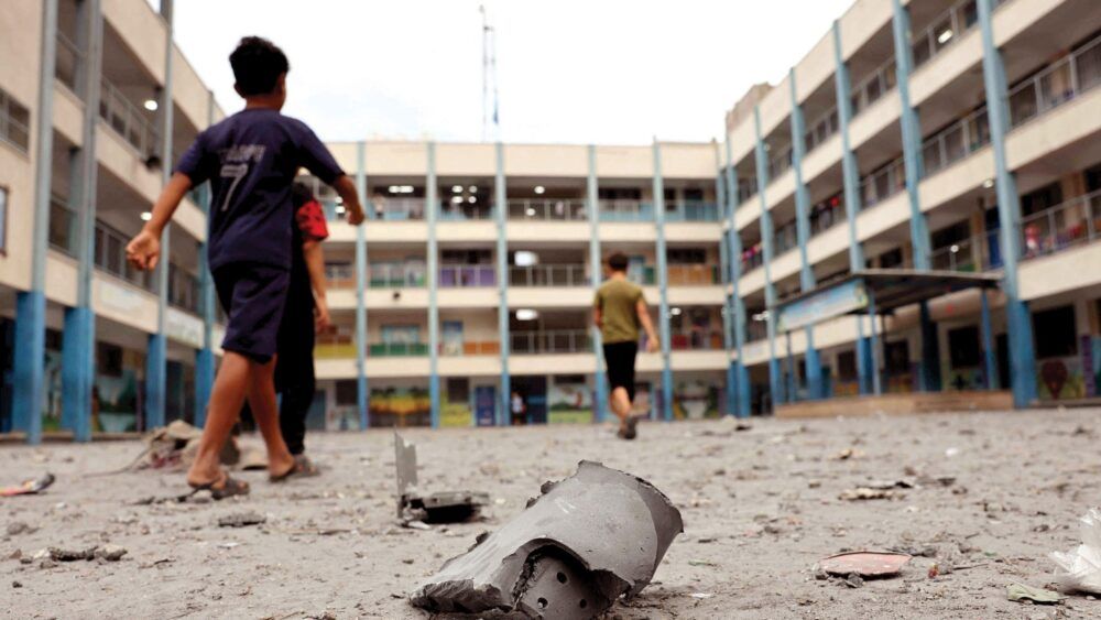 الأمم المتحدة: 30% من مدارس غزة قُصفت بشكل مباشر