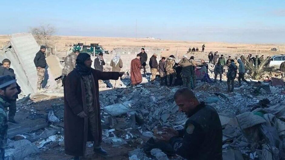 الحكومة العراقية: مقتل 16 مواطن وإصابة 25 في الهجوم الأمريكي على العراق