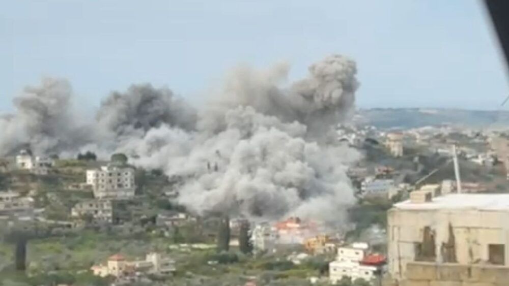 تجدد القصف الاسرائيلي على عدة بلدات في جنوب لبنان