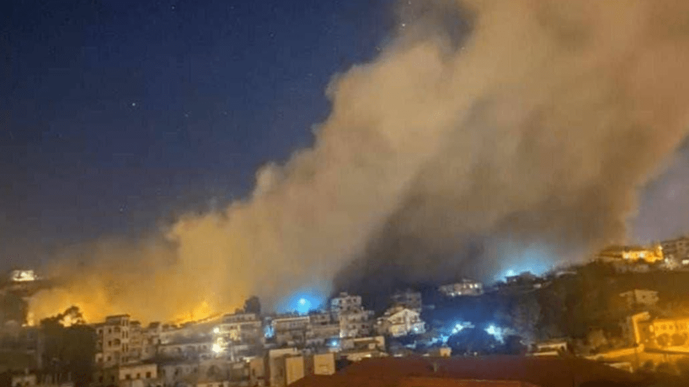 استشهاد ثلاثة مسعفين جنوب لبنان في غارة غارة إسرائيلية على "بنت جبيل"