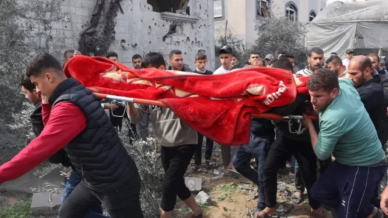 32 ألف شهيداً وقرابة 75ألف إصابة منذ 173 يوم من العدوان على قطاع غزة