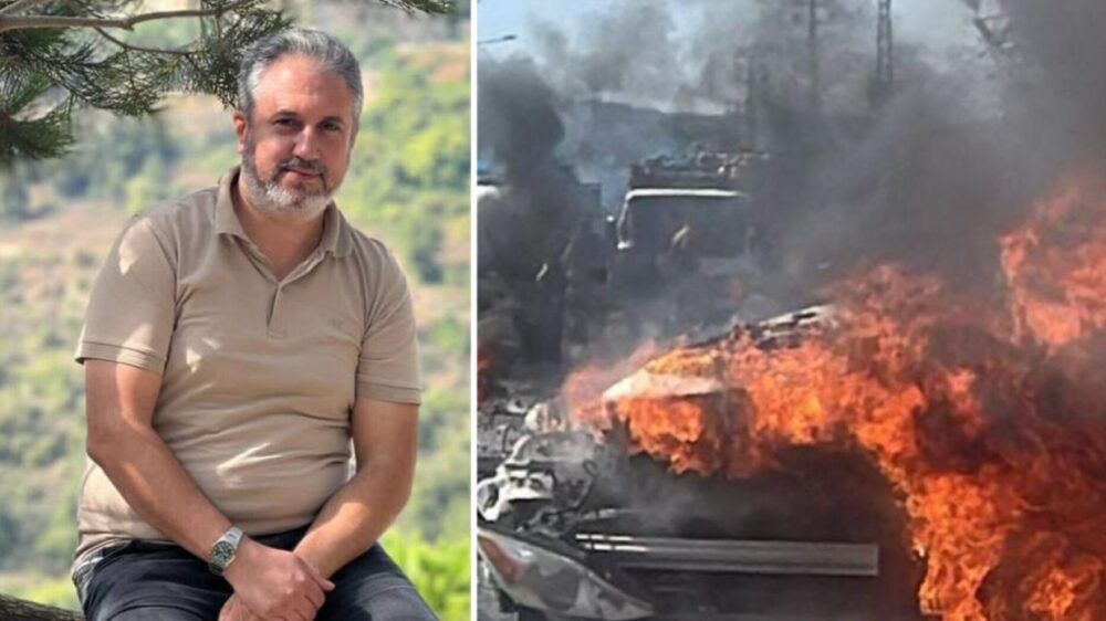 استشهاد قيادي في القسام جراء استهداف الاحتلال مركبة في لبنان