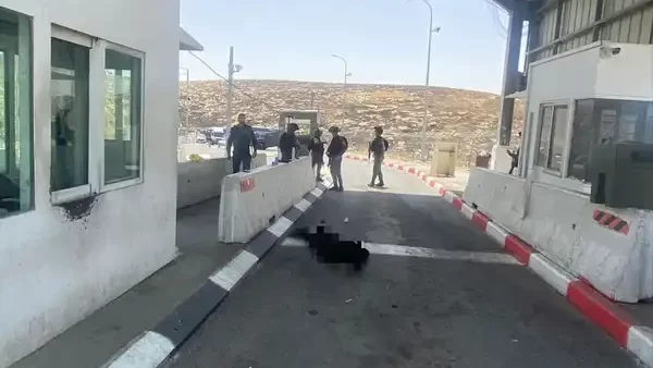 ارتقاء شاب برصاص الاحتلال قرب حاجز الكونتينر