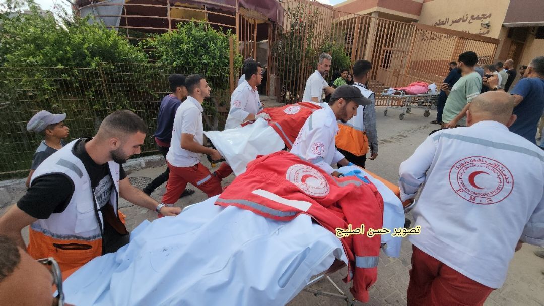 الهلال الأحمر: بعد استشهاد مسعفين في قصف إسرائيلي على مدينة رفح.. ارتفاع شهداء طواقمنا إلى 19 منذ 7 أكتوبر