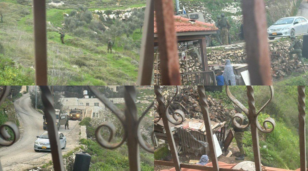 الاحتلال يحتجز نحو 20 مواطنا في سنجل ويخضعهم للتحقيق الميداني