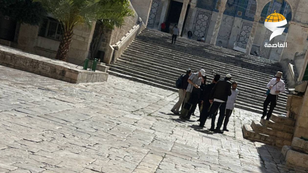 مستوطنون يقتحمون المسجد الأقصى بحماية شرطة الاحتلال
