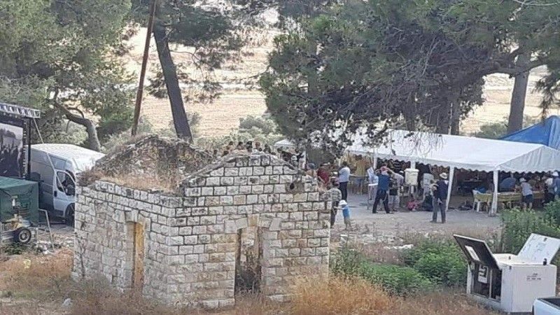 مستوطنون يقتحمون منطقة المسعودية شمال غرب نابلس