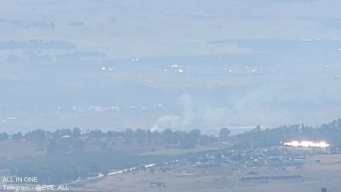 حزب الله ينفذ هجوماً جوياً على مقر كتيبة في الجولان المحتل