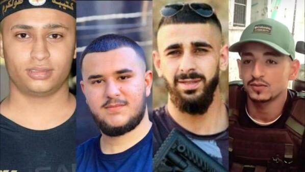 موكب مهيب في وداع شهداء مخيم نور شمس