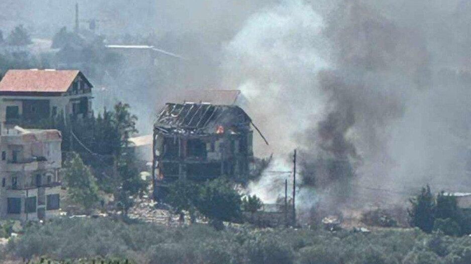 4 شهداء في غارة للاحتلال على بلدة ميفدون جنوب لبنان