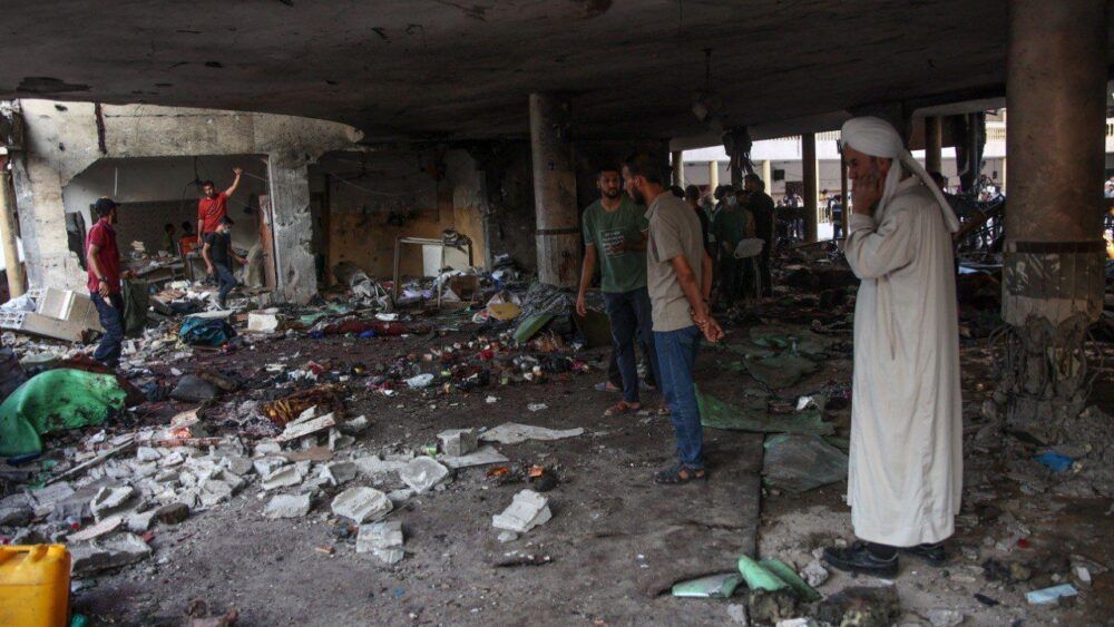 إدانة مصرية وأردنية لمجزرة مدرسة التابعين في قطاع غزة