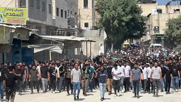 تشييع جثماني الشهيدين دواسة وأبو عرة