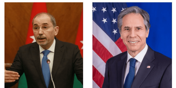 الصفدي في اتصال مع بلينكن: وقف العدوان على غزة أولوية لخفض التصعيد في المنطقة