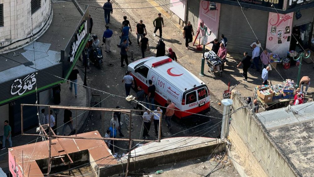ثلاث إصابات بالرصاص الحي خلال مواجهات مع قوات الاحتلال في البلدة القديمة من نابلس
