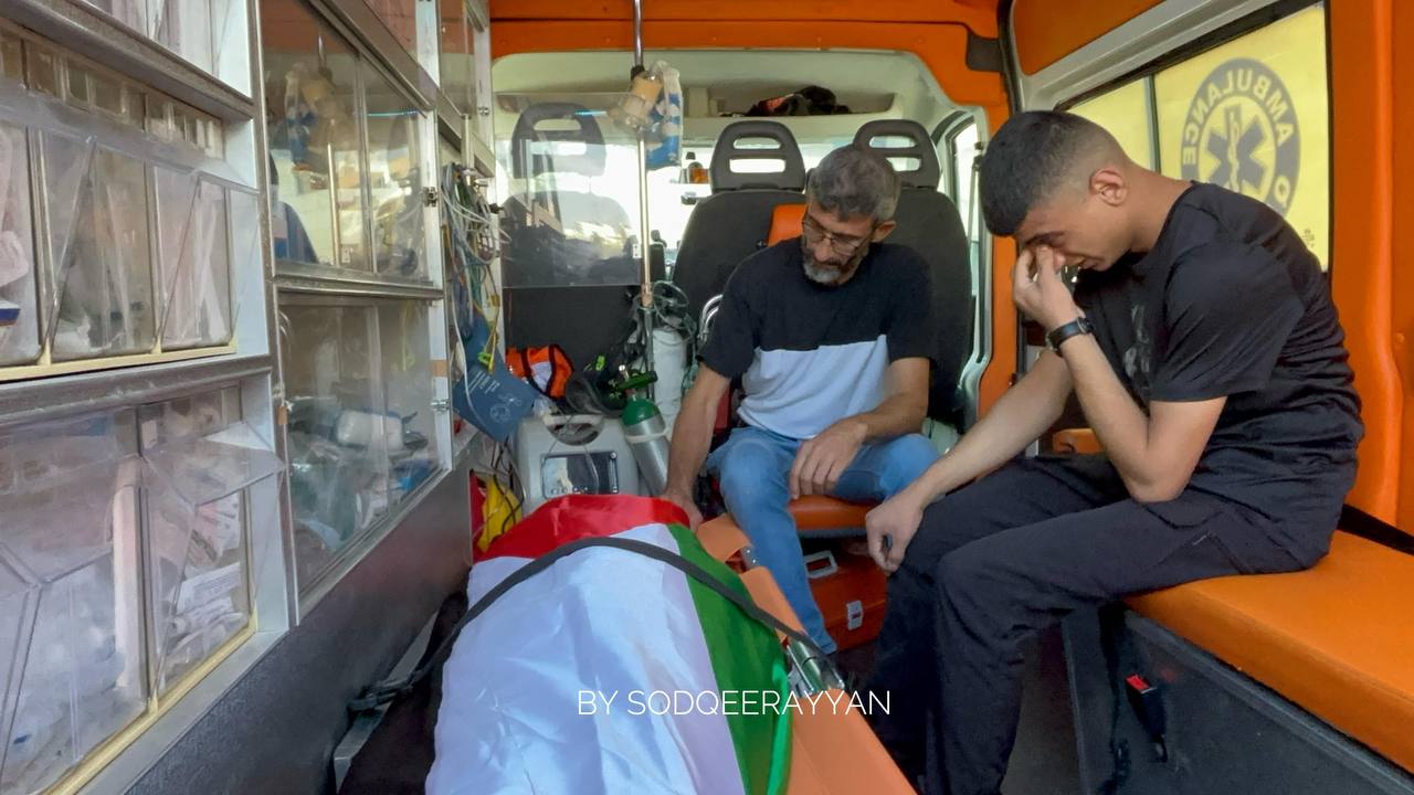تشييع جثمان الشهيدة الطفلة بانا بكر إلى مثواه الأخير جنوب نابلس