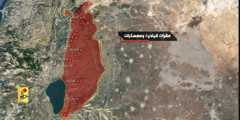 لأول مرة .. معسكر"أوفيك" في دائرة نار حزب الله