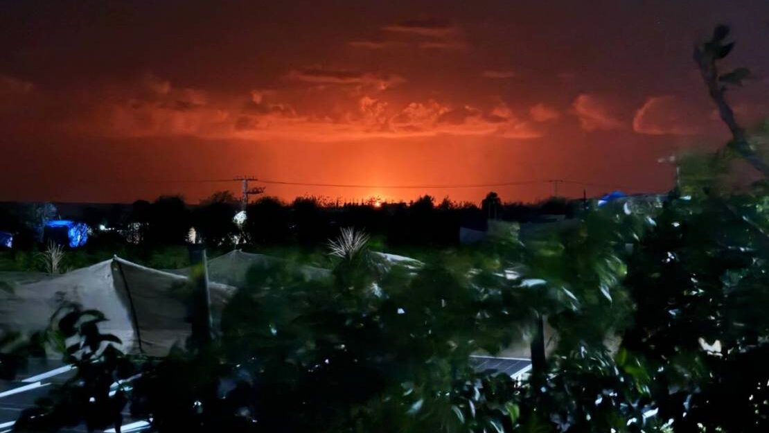 الصواريخ الإيرانية تضيء سماء فلسطين.. وتصيب منصة الغاز وقوات الاحتلال وسط غزة