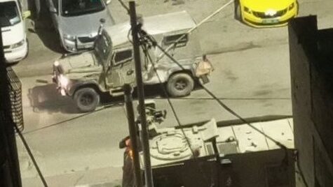 اشتباكات وتفجير عبوة وإصابة شاب برصاص الاحتلال في مخيم بلاطة شرق نابلس