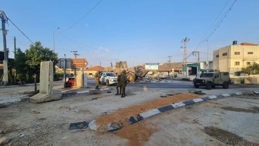 الاحتلال يهدم غرفة زراعية غرب سلفيت