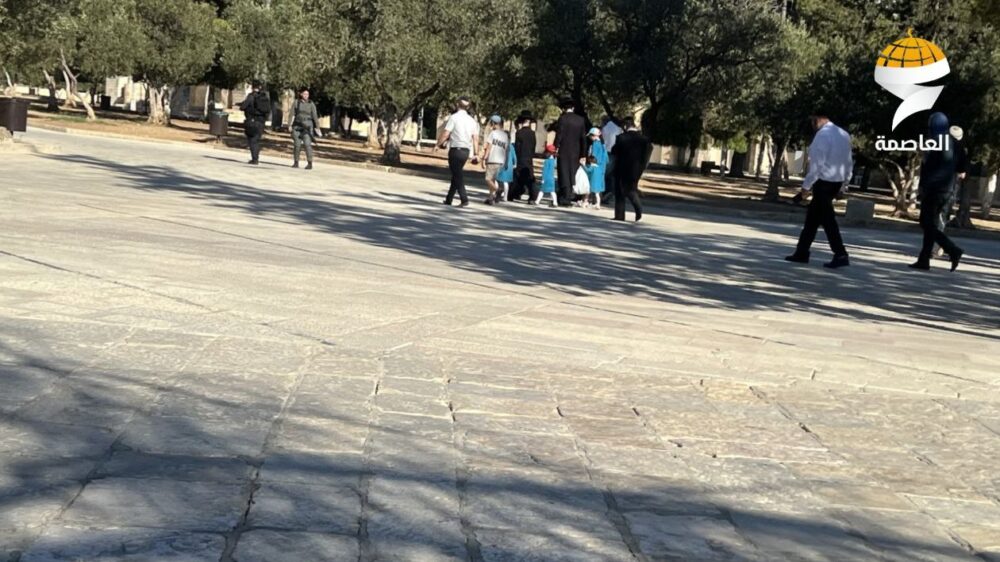 مستوطنون يقتحمون المسجد الأقصى المبارك