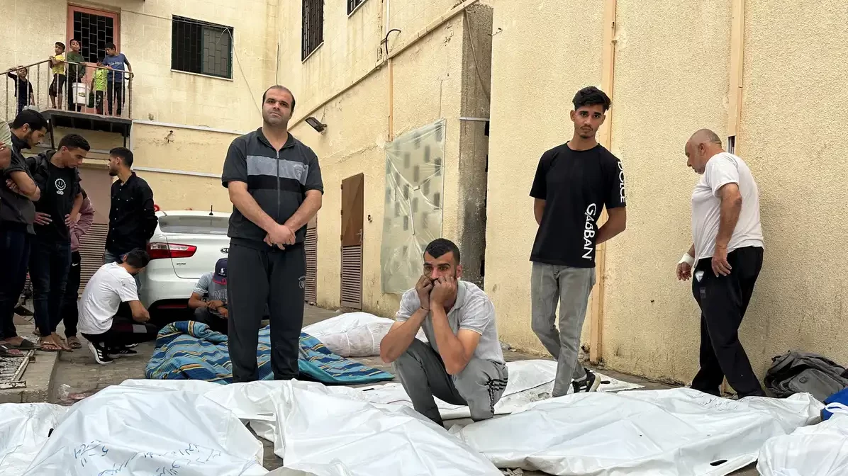 22 شهيدًا بقصف للاحتلال على النصيرات وسط قطاع غزة