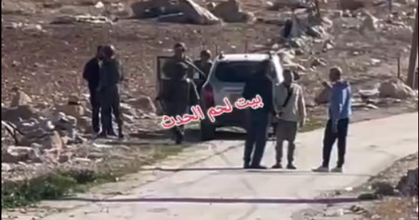 قوات الاحتلال تهدم منشأة لتربية الماشية شرق بيت لحم