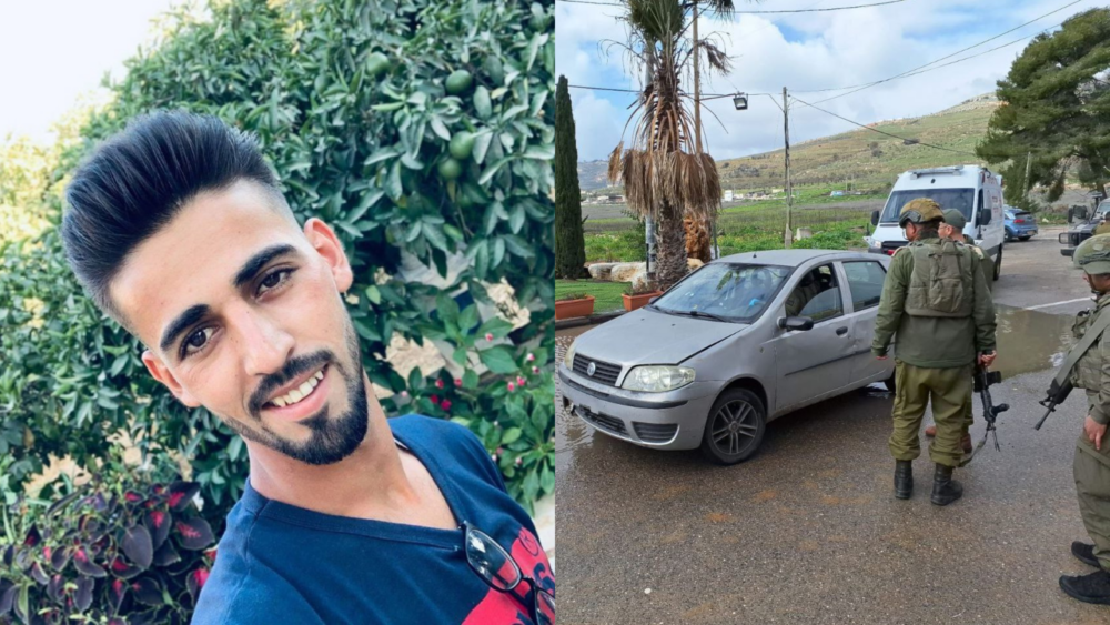 استشهاد شاب بعد اطلاق النار عليه على حاجز حوارة جنوب نابلس