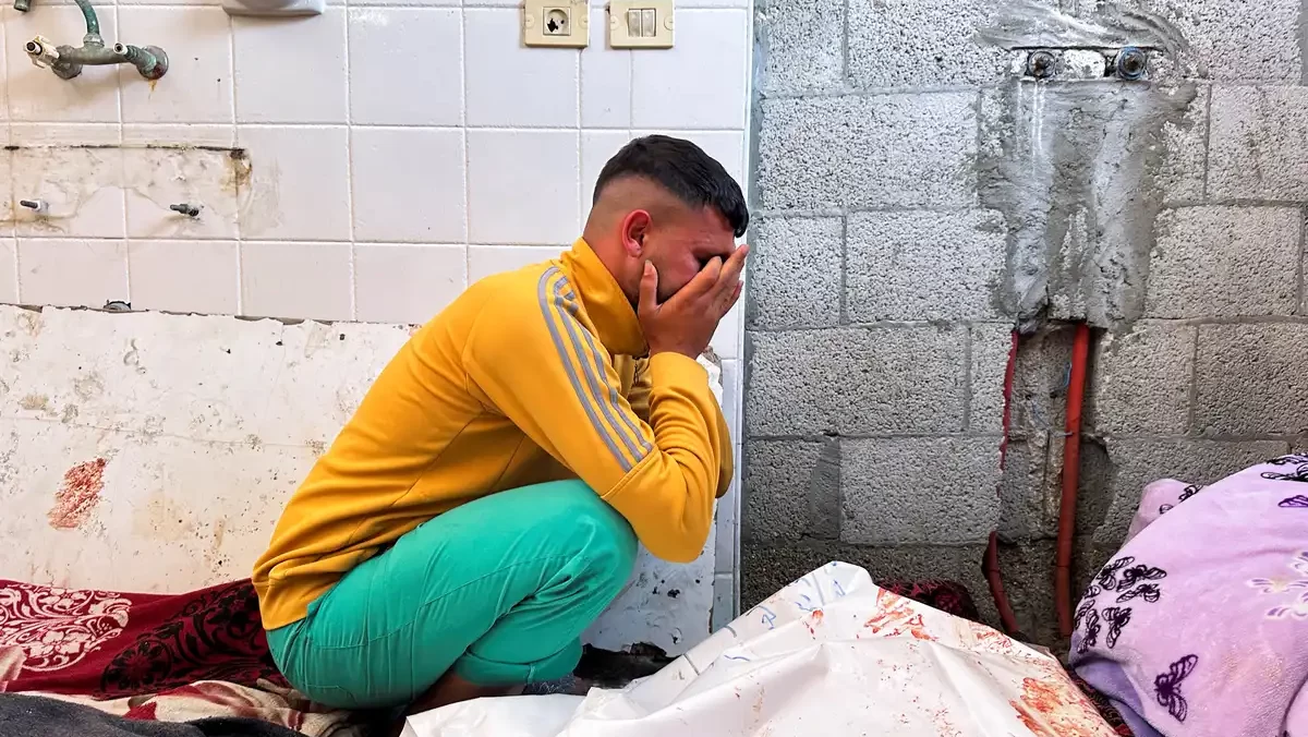 مستشفى غزة الأوروبي شرق مدينة خان يونس (جنوب)