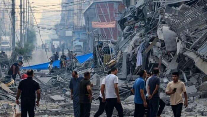 شهيدان في قصف الاحتلال منطقة المغراقة وسط غزة