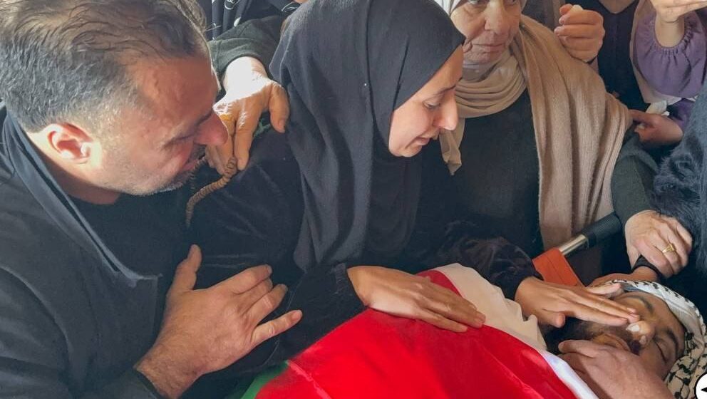 تشييع جثمان الشهيد أحمد صلاح في بلدة كفر دان