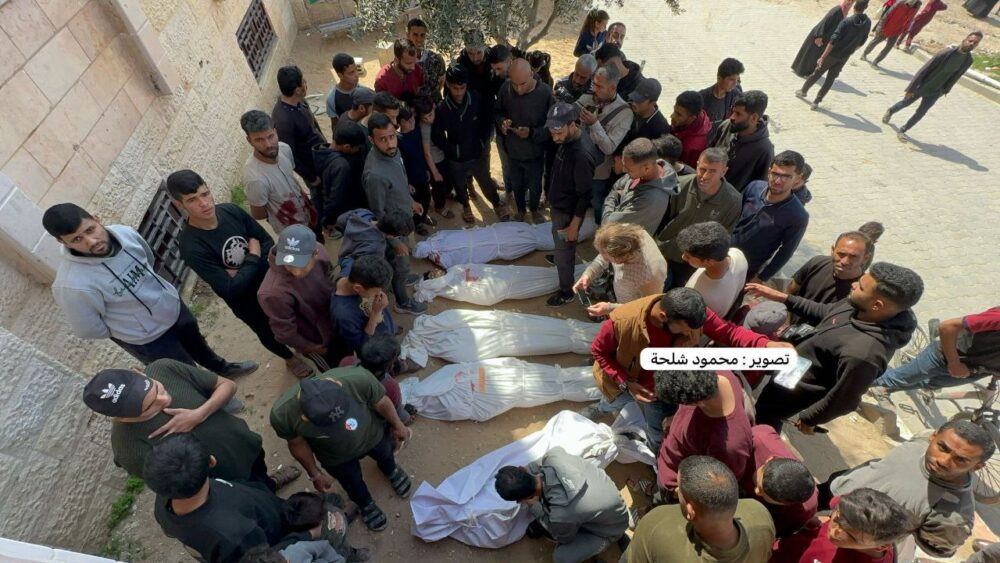 ثمانية شهداء بينهم صحفيان برصاص الاحتلال في بيت لاهيا