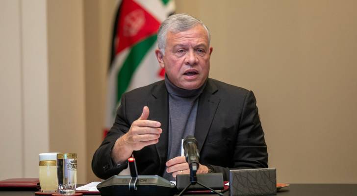 العاهل الأردني يؤكد ضرورة تحرك المجتمع الدولي فورا لوقف الهجمات الإسرائيلية على غزة