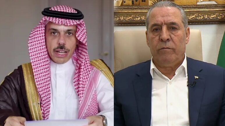الشيخ يبحث مع بن فرحان التحضيرات للقمة العربية الطارئة