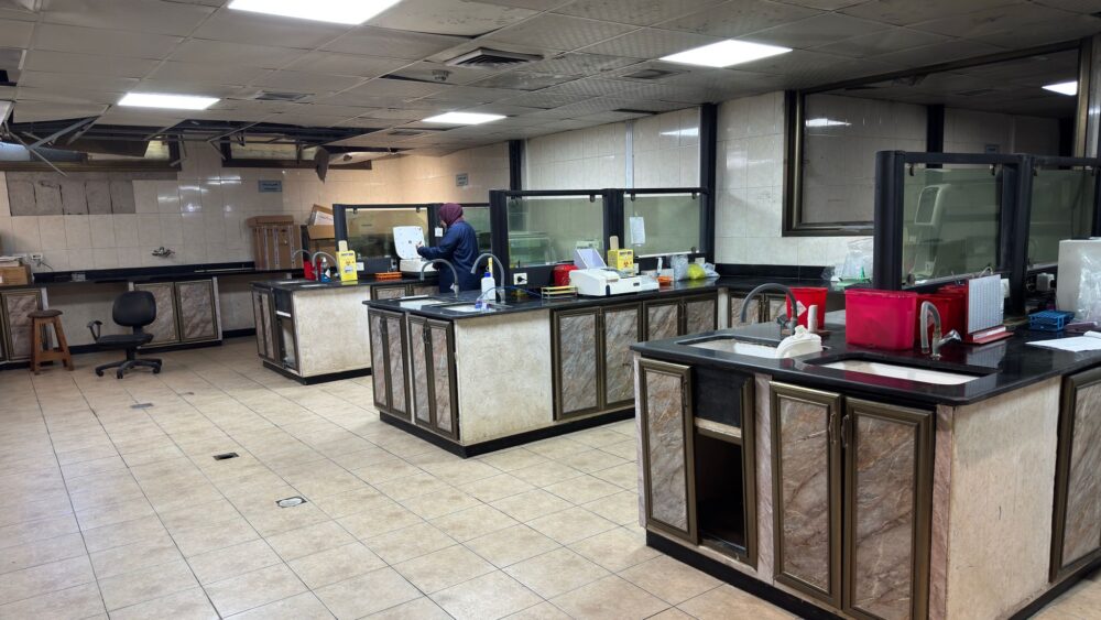 جمعية الهلال الأحمر تعيد تشغيل مستشفى القدس في تل الهوا غرب مدينة غزة