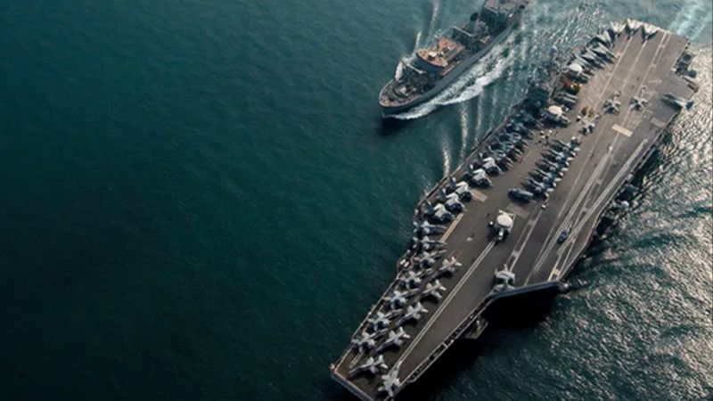 للمرة الثانية... القوات اليمنية تعلن استهداف حاملة طائرات أمريكية