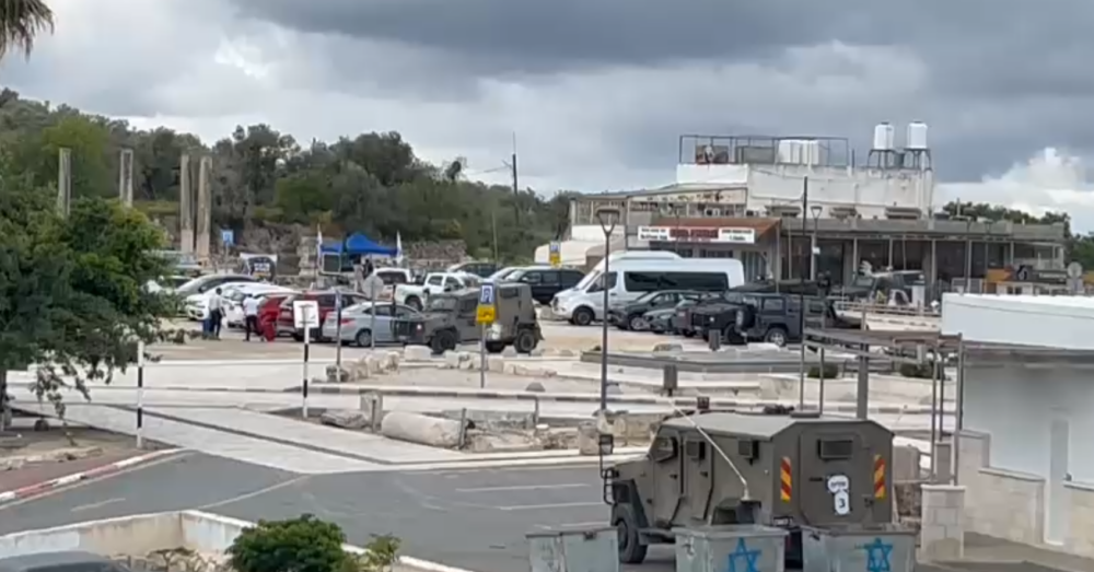 مستوطنون يقتحمون الموقع الأثري في سبسطية