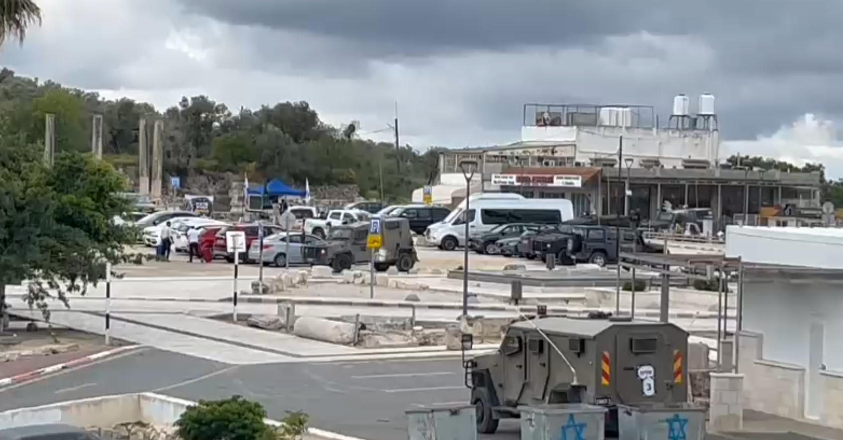 مستوطنون يقتحمون الموقع الأثري في سبسطية