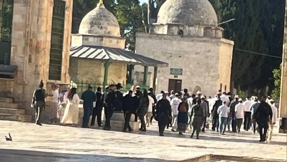 بقيادة "يهودا غليك" مستوطنون يقتحمون المسجد الأقصى في أول أيام عيد الفصح العبري