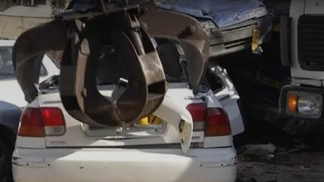 الشرطة: تتلف 103 مركبات غير قانونية شرق نابلس