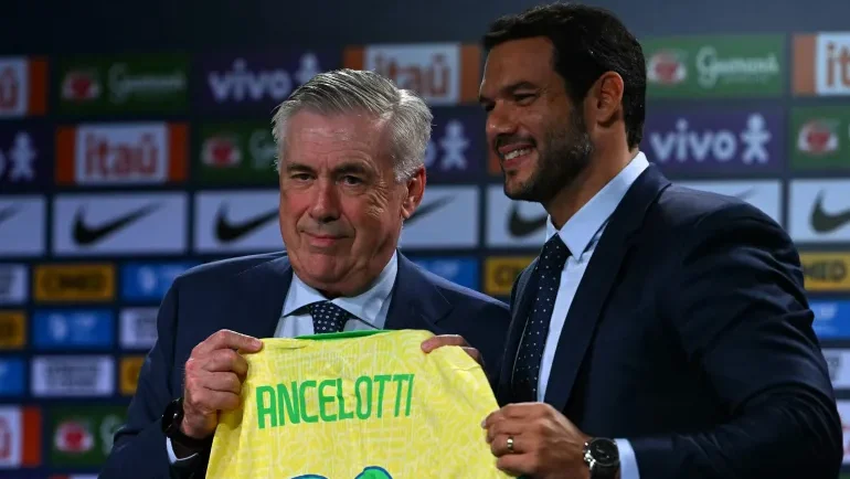 الفيفا يحقق في تعاقد الاتحاد البرازيلي مع أنشيلوتي