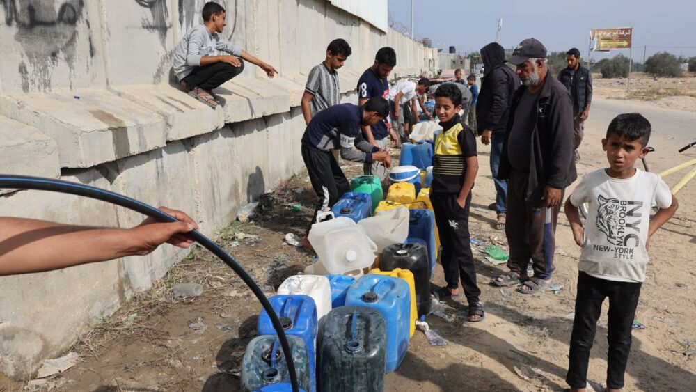 وزارة الصحة بغزة: 90% من الأسر في قطاع غزة تواجه انعدام الأمن المائي