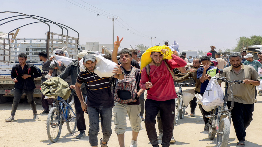 80 شهيداً و200 مصاب بحق منتظري المساعدات برفح وخانيونس