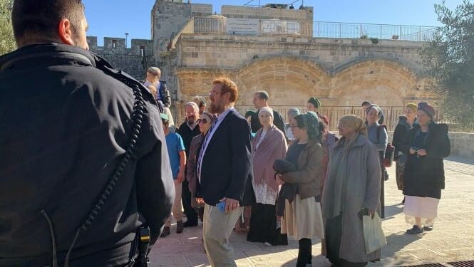 المتطرف "غليك" يقود اقتحام المستوطنين للمسجد الأقصى المبارك