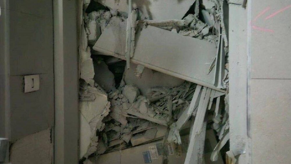 الصواريخ الإيرانية تدمر ملجأ صممه الاحتلال لحماية المستوطنين