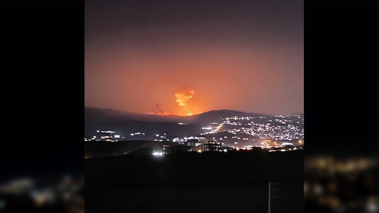 50 طائرة حربية إسرائيلية شنت غارات على طهران اليوم