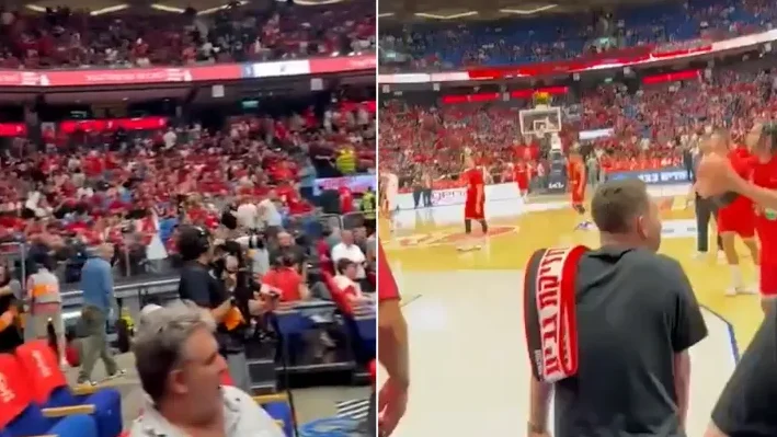 صاروخ يمني يوقف نهائي بطولة لكرة السلة في تل أبيب